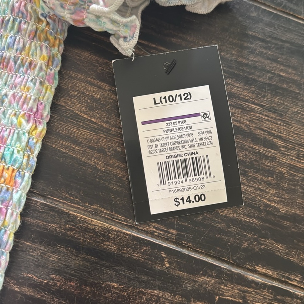 Target Multicolor Smocked Tops - Picture 5 of 5
